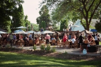 wedding guests - Outdoor Water View Wedding Site - The Lodge at Leathem Smith