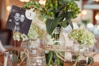 wedding table centerpiece - Door County Wedding
