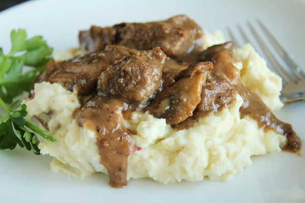 tips and taters Lodge at Leathem Smith Fine Dining Food