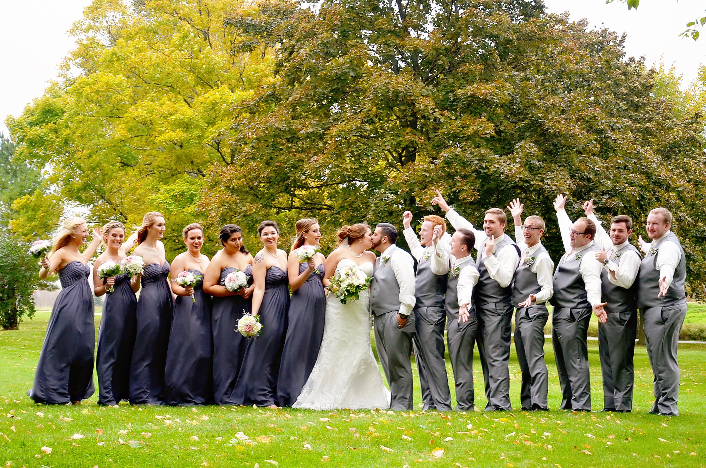 Weddings at The Lodge at Leathem Smith-Outdoor or Indoor Wedding Venue